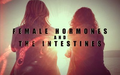 Female hormones and intestines